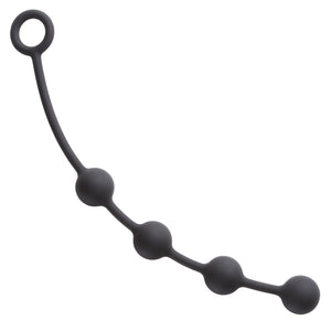 SILICONE ANAL BEAD MEDIUM BLACK