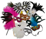 Assorted Feather mask