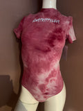 Pink Tie Dye BodySuite Reflector @wetkitty.love