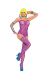 FISHNET TEDDY AND STOCKINGS