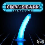 7.5 inch Blue Glow Cock