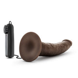 DR. SKIN DR. DAVE 7IN VIBRATING COCK W/ SUCTION CUP CHOCOLATE