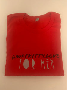 For Men Red/Blk Tee