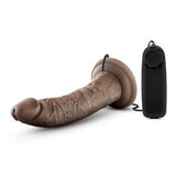 DR. SKIN DR. DAVE 7IN VIBRATING COCK W/ SUCTION CUP CHOCOLATE