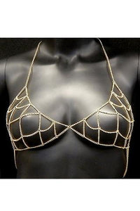 CAGED BRA JEWELRY AVAIL IN GOLD AND SILVER - WetKitty.love