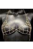 CAGED BRA JEWELRY AVAIL IN GOLD AND SILVER - WetKitty.love