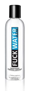 Fuck Water Clear Water Based Lubricant - WetKitty.love